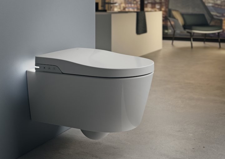 Умный унитаз подвесной Roca Inspira in-wash
