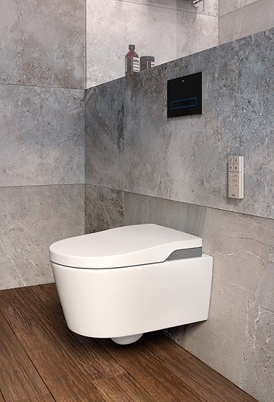 Умный унитаз подвесной Roca Inspira in-wash