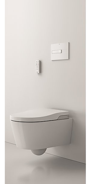 Умный унитаз подвесной Roca Inspira in-wash