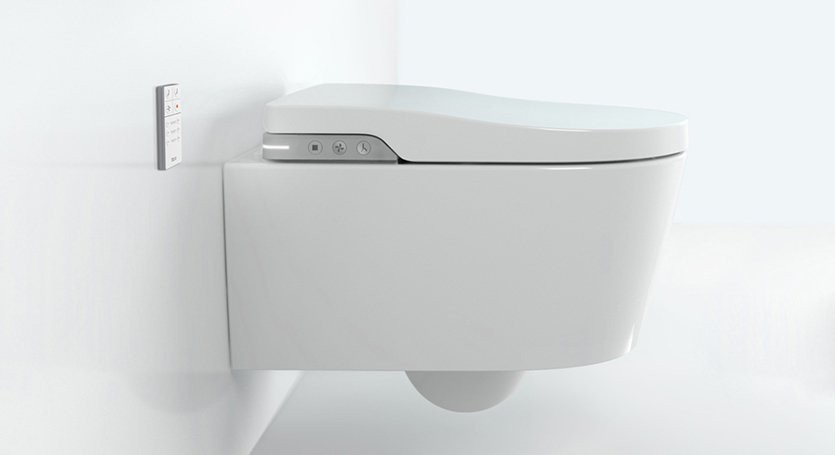 Умный унитаз подвесной Roca Inspira in-wash