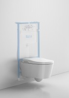 Умный унитаз подвесной Roca Inspira in-wash