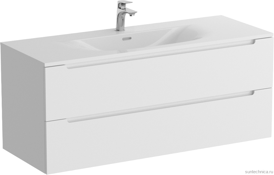 Мебель для ванной комнаты BelBagno Etna 120 bianco lucido, раковина BB-8099-120