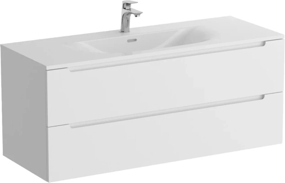 Мебель для ванной комнаты BelBagno Etna 120 bianco lucido, раковина BB-8099-120