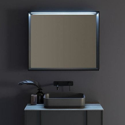 Мебель для ванной комнаты Allen Brau Reality 80 подвесная, белый матовый, раковина Fantasy Flat 82x47, без перелива, белая