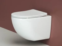 Унитаз подвесной Ceramicanova Forma CN3009 безободковый Унитаз подвесной Ceramicanova Forma CN3009 безободковый