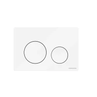 Кнопка смыва Ceramicanova Balance Circle CN12-001W глянцевый белый