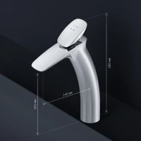Смеситель для раковины AM.PM Spirit V2.0 F70A92200 с донным клапаном