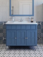 Тумба с раковиной Caprigo Borgo 33427-029.000.00.20 100 бриллиантово-синяя