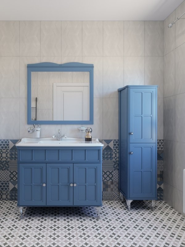 Тумба с раковиной Caprigo Borgo 33427-029.000.00.20 100 бриллиантово-синяя