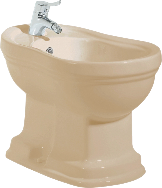Биде напольное Creavit Klasik KL500-З0 карамель