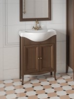 Тумба с раковиной Caprigo Лион 65 орех античный Тумба с раковиной Caprigo Лион 65 орех античный