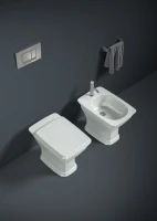 Биде напольное ArtCeram Civitas CIB002 01 00 белый