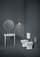 Биде напольное ArtCeram Civitas CIB002 01 00 белый