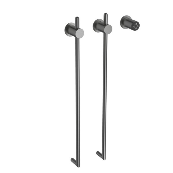 Полотенцесушитель электрический Wonzon & Woghand WW-AL3621-GM темный графит