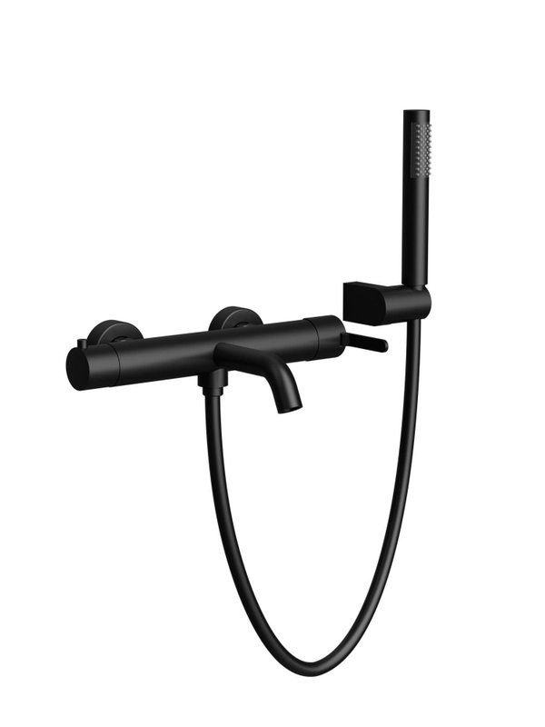 Смеситель для ванны с душем AltroBagno Unione AltroBagnoUnione0221MB матовый черный