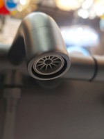 Смеситель для ванны с душем AltroBagno Unione AltroBagnoUnione0221MB матовый черный