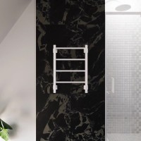 Полотенцесушитель электрический Grota Simple K RAL9016 EL 43х60, матовый белый