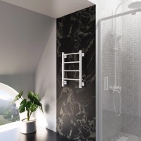 Полотенцесушитель электрический Grota Simple K RAL9016 EL 43х60, матовый белый