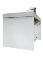 Тумба с раковиной Comforty Танжер 70П подвесная, матовая белая