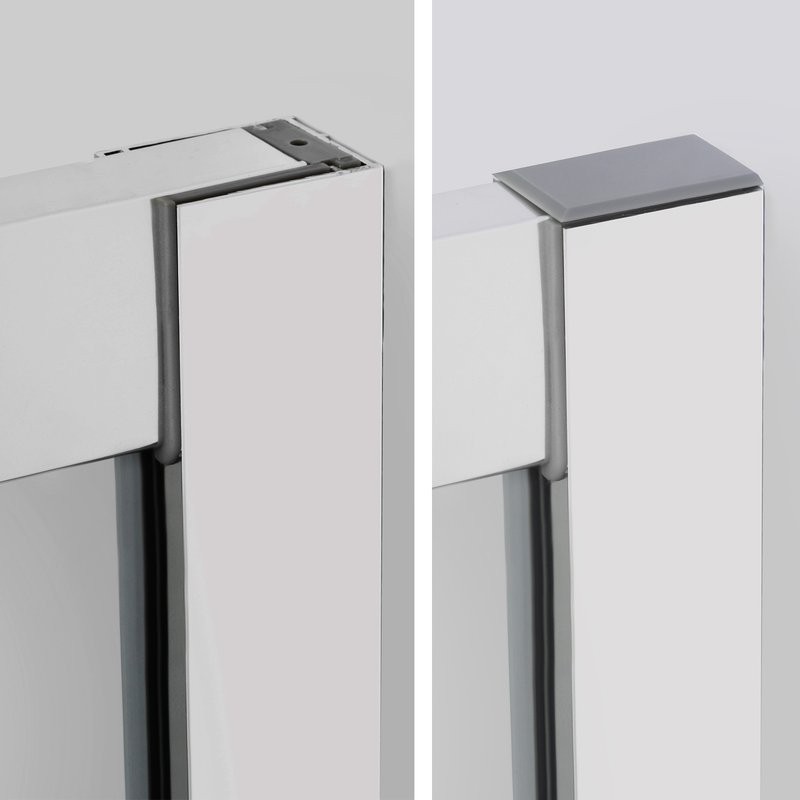 Душевой уголок Wasserkraft Lippe 45S03 + поддон для душа Wasserkraft Amper
