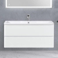 Тумба под раковину BelBagno Albano 120 подвесная, bianco lucido