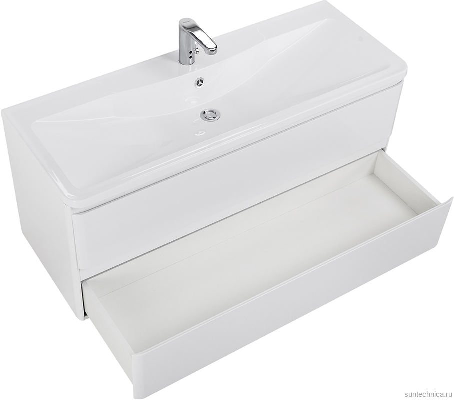 Тумба под раковину BelBagno Albano 120 подвесная, bianco lucido