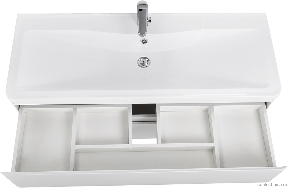 Тумба под раковину BelBagno Albano 120 подвесная, bianco lucido