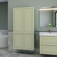 Шкаф-пенал для ванной Caprigo Wales 80 фисташка Шкаф-пенал для ванной Caprigo Wales 80 фисташка