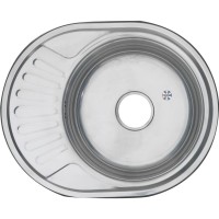 Мойка кухонная Melana 5745 U 0,8/180 серебристая