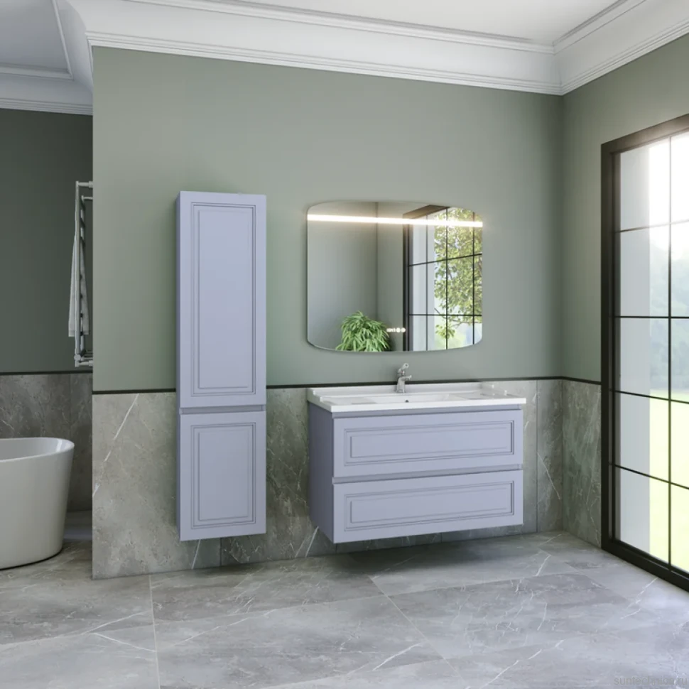 Тумба с раковиной Caprigo Wales 100 стилл