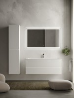 Мебель для ванной комнаты Sancos Snob R 120 см, bianco, раковина CN7017
