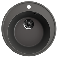 Мойка кухонная Ulgran Quartz Nora 485-09 асфальт Мойка кухонная Ulgran Quartz Nora 485-09 асфальт