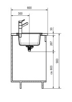 Мойка кухонная Franke Maris BSG 611-78 L сахара Мойка кухонная Franke Maris BSG 611-78 L сахара