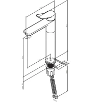 Смеситель для раковины AM.PM X-Joy F85A92000 хром Смеситель для раковины AM.PM X-Joy F85A92000 хром