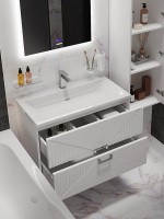 Мебель для ванной комнаты Grossman Луксор 70 матовая белая