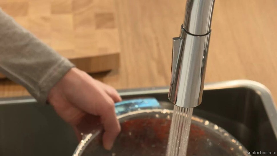 Смеситель для кухни Hansgrohe Talis M51 73851000 хром
