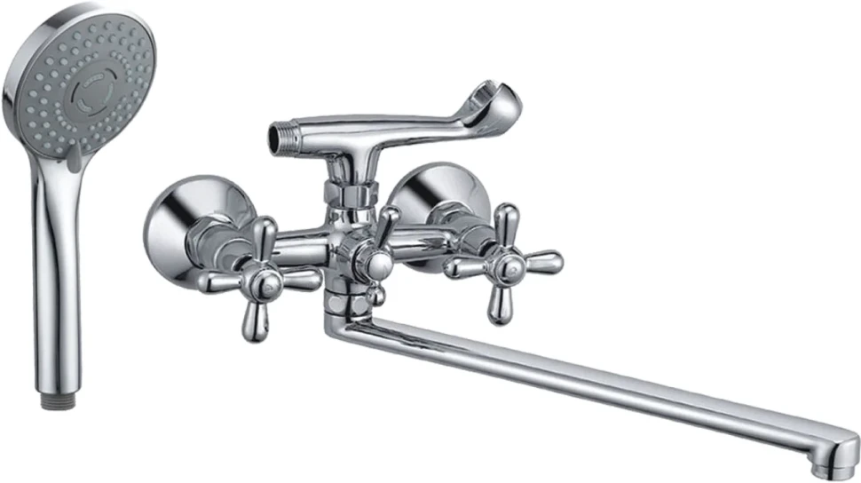 Смеситель с длинным изливом для ванны Haiba HB25 HB2125