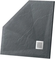 Поддон для душа Vincea VST-4SP1010A антрацит, с сифоном Поддон для душа Vincea VST-4SP1010A антрацит, с сифоном