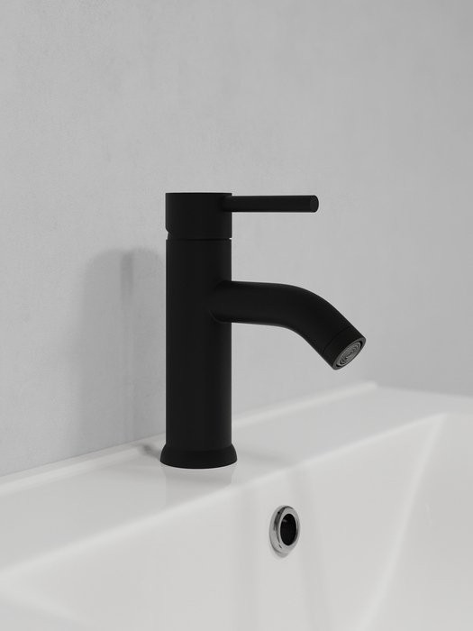 Смеситель для раковины IDDIS KAYBL00i01 черный матовый