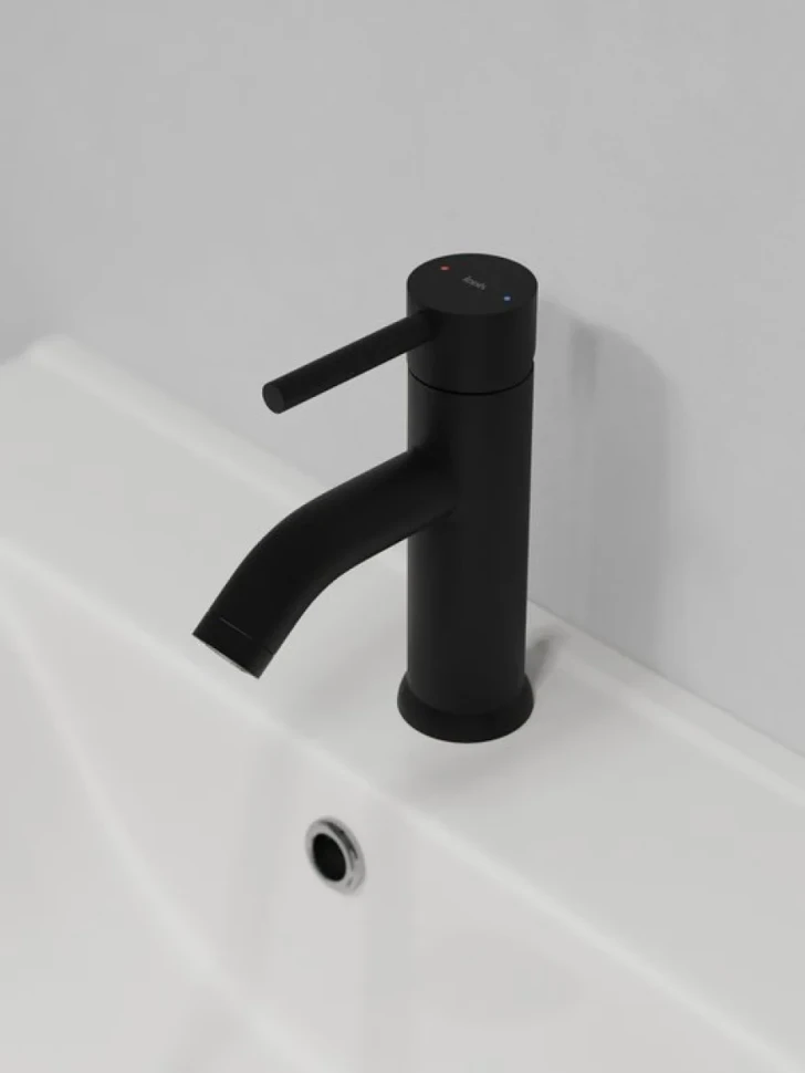 Смеситель для раковины IDDIS KAYBL00i01 черный матовый