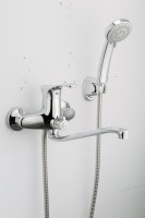 Смеситель с длинным изливом для ванны Frap H01 F2201 Смеситель с длинным изливом для ванны Frap H01 F2201