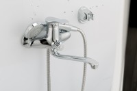 Смеситель с длинным изливом для ванны Frap H01 F2201 Смеситель с длинным изливом для ванны Frap H01 F2201