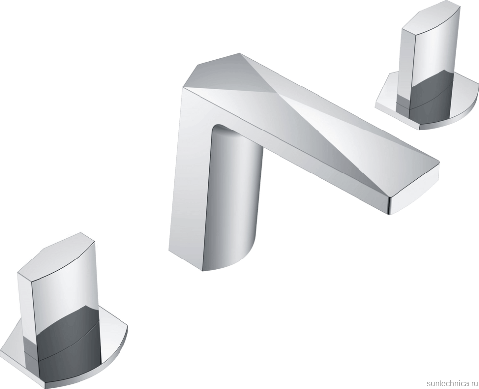Смеситель для раковины Boheme Venturo 150-CR-ICE хром