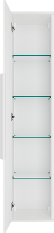 Шкаф пенал для ванной Brevita Savoy 35 универсальный, белый