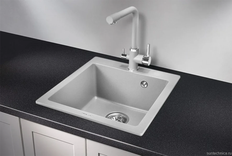 Мойка кухонная Granula 4651, алюминиум