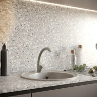 Мойка кухонная Domaci Солерно DN 485-04 платина Мойка кухонная Domaci Солерно DN 485-04 платина