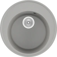 Мойка кухонная Domaci Солерно DN 485-04 платина Мойка кухонная Domaci Солерно DN 485-04 платина