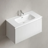 Тумба с раковиной Sancos Snob R 1.0 90 bianco