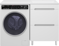 Мебель для ванной комнаты Misty Байкал 55 R для стиральной машины, белая