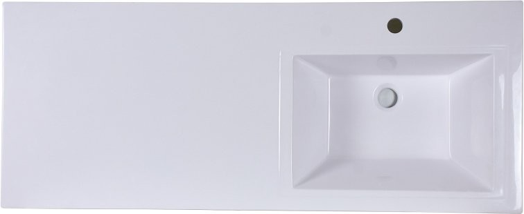 Мебель для ванной комнаты Misty Байкал 55 R для стиральной машины, белая